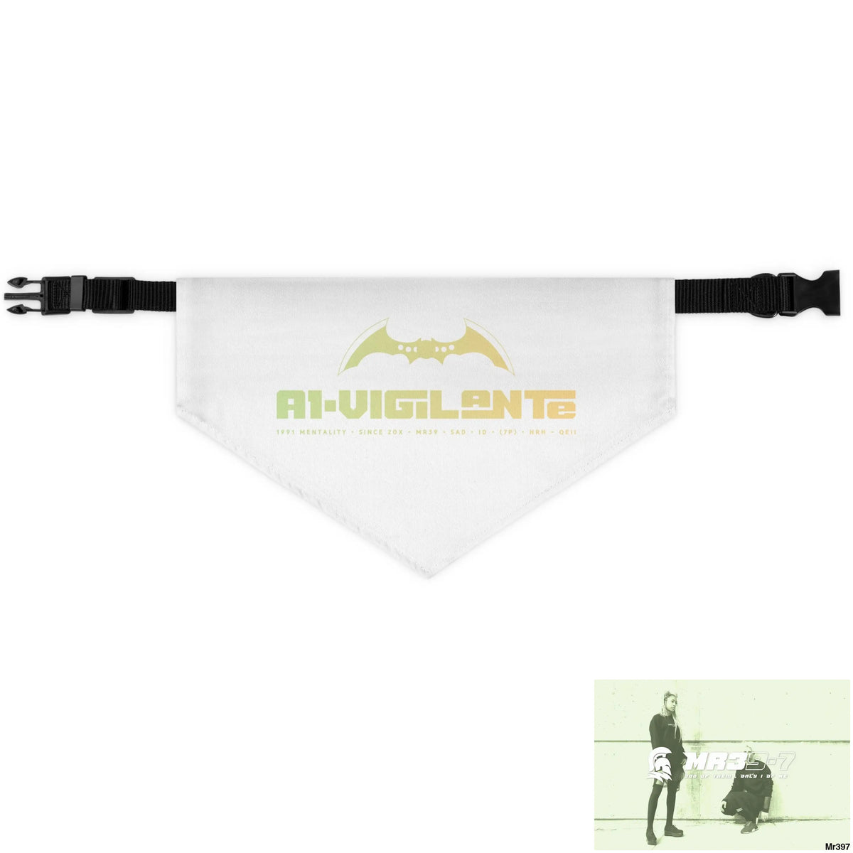 A1 Vigilante Pet Bandana Collar L Pets