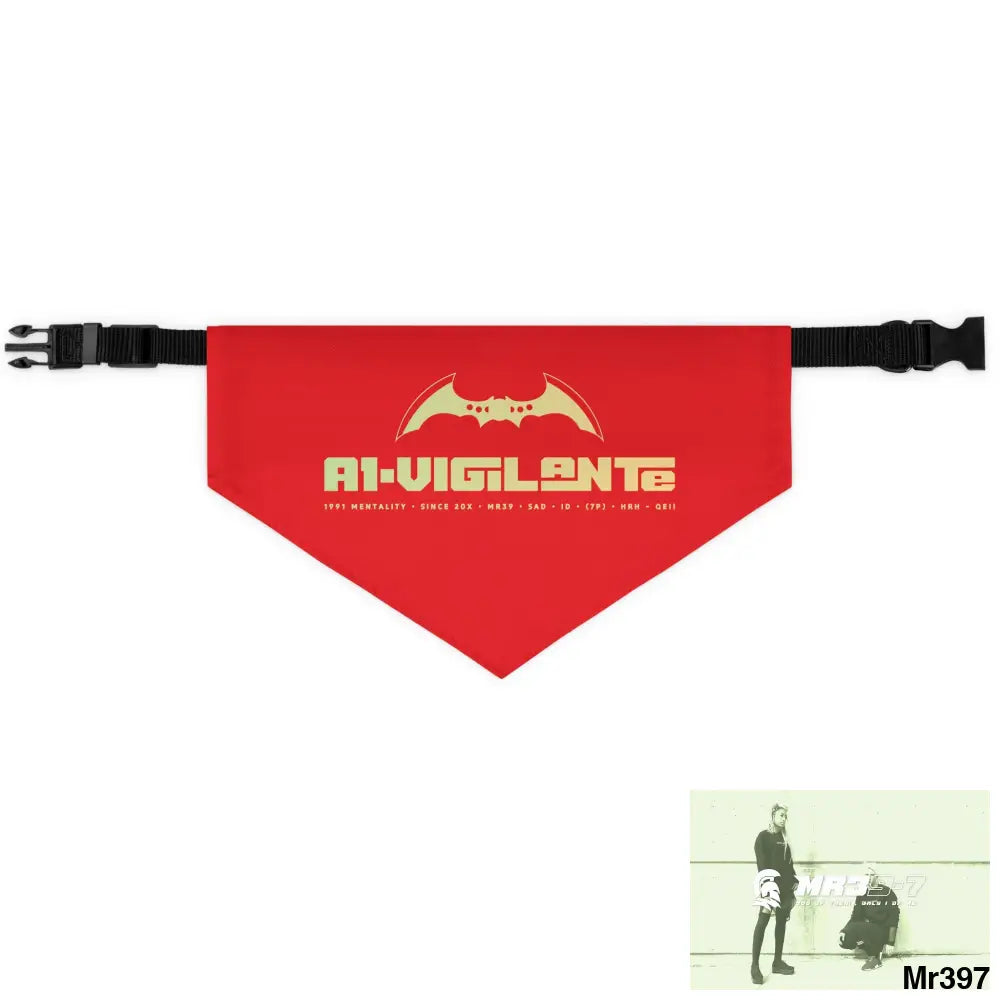 A1 Vigilante Pet Bandana Collar L Pets