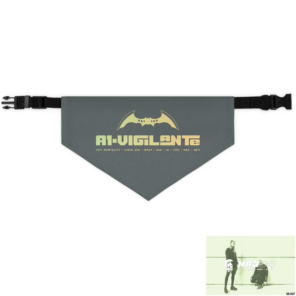 A1 Vigilante Pet Bandana Collar L Pets
