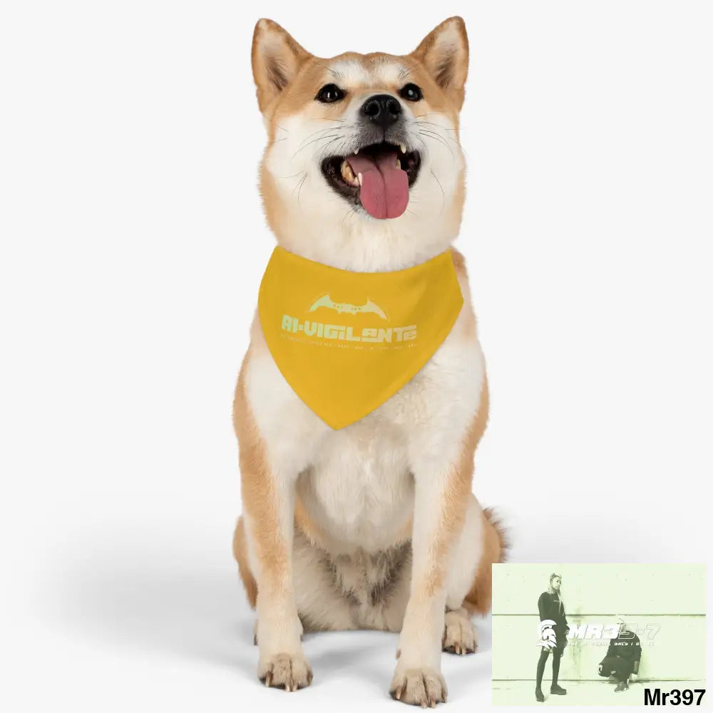 A1 Vigilante Pet Bandana Collar Pets
