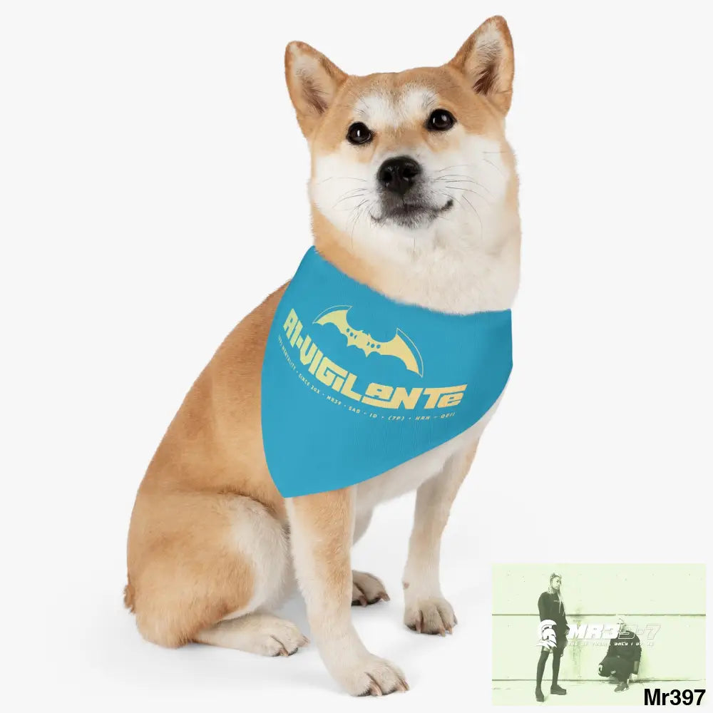 A1 Vigilante Pet Bandana Collar Pets