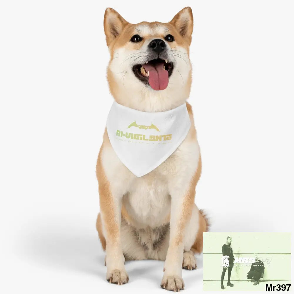 A1 Vigilante Pet Bandana Collar Pets