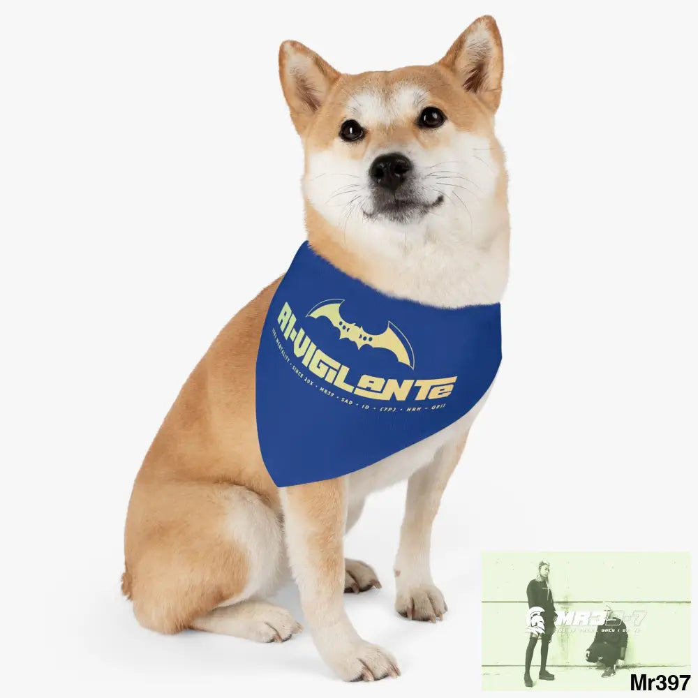 A1 Vigilante Pet Bandana Collar Pets