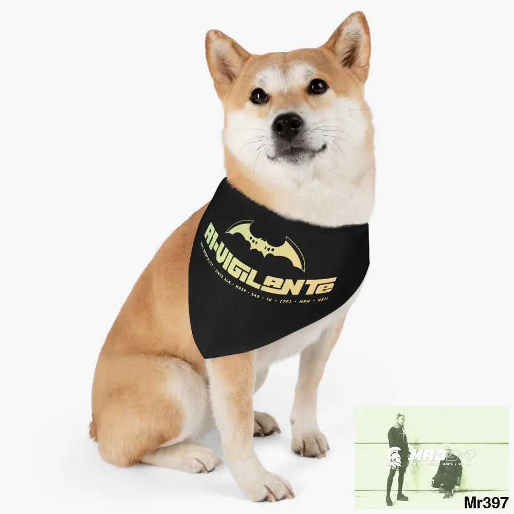 A1 Vigilante Pet Bandana Collar Pets