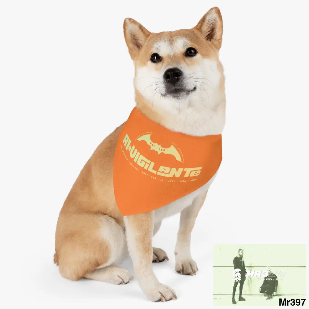 A1 Vigilante Pet Bandana Collar Pets