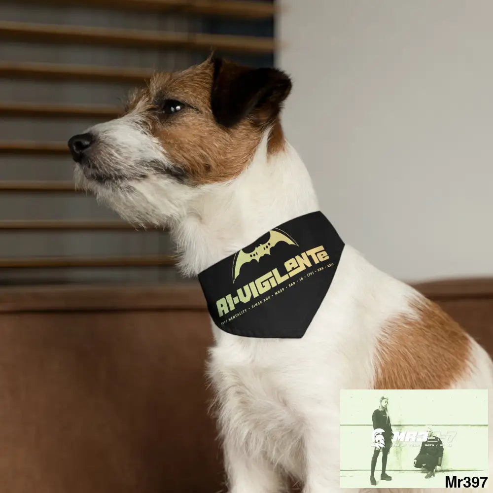 A1 Vigilante Pet Bandana Collar Pets
