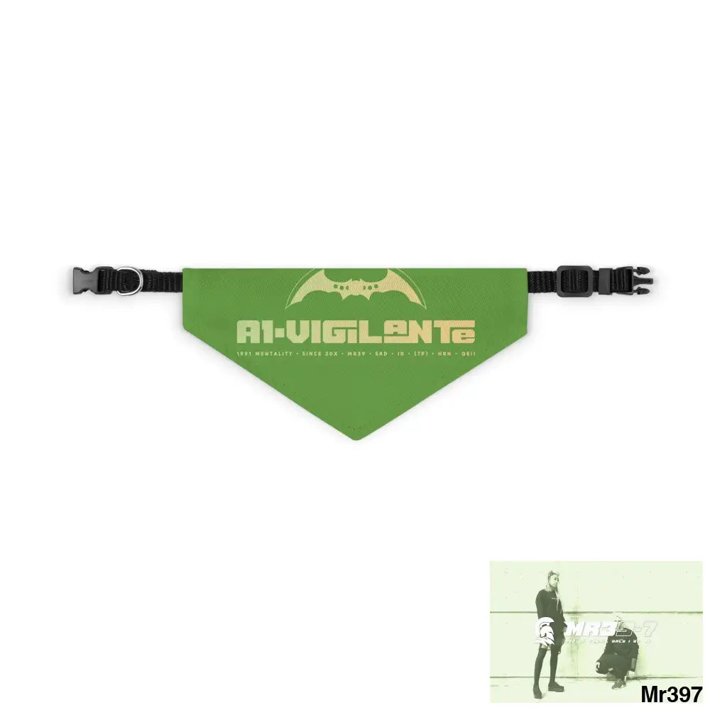 A1 Vigilante Pet Bandana Collar S Pets