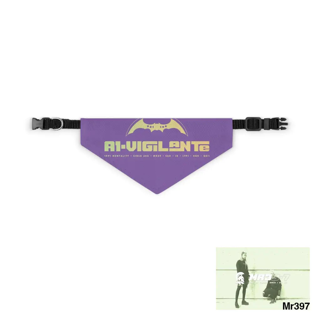 A1 Vigilante Pet Bandana Collar S Pets