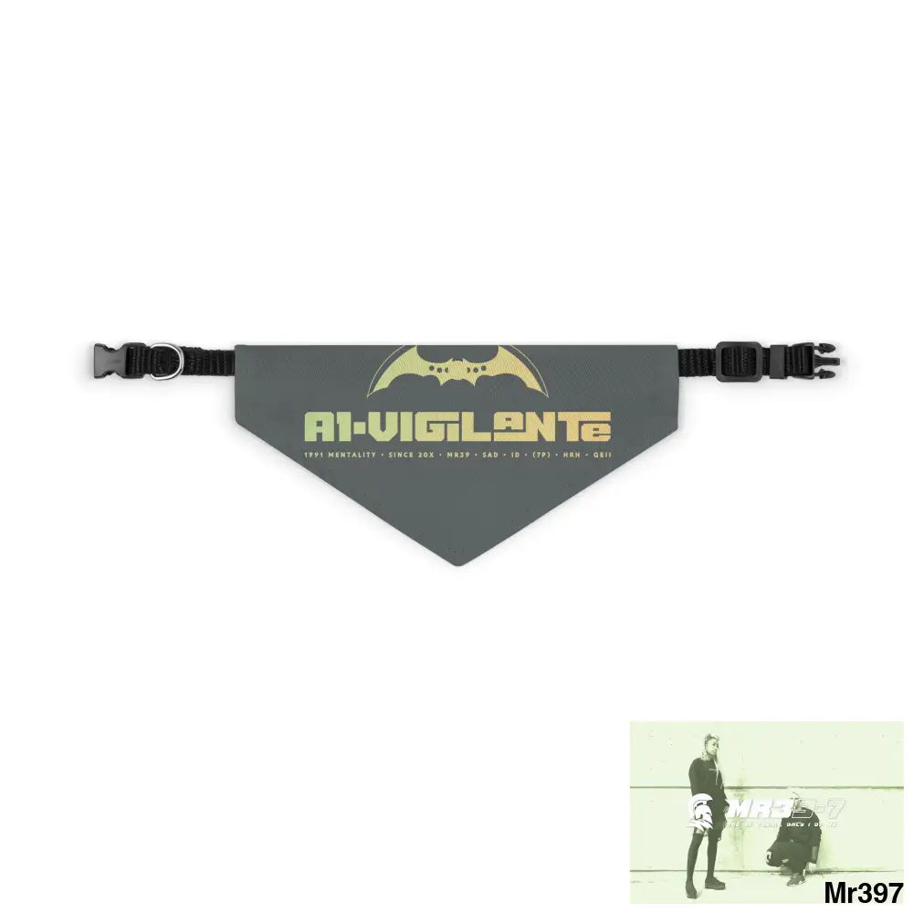 A1 Vigilante Pet Bandana Collar S Pets