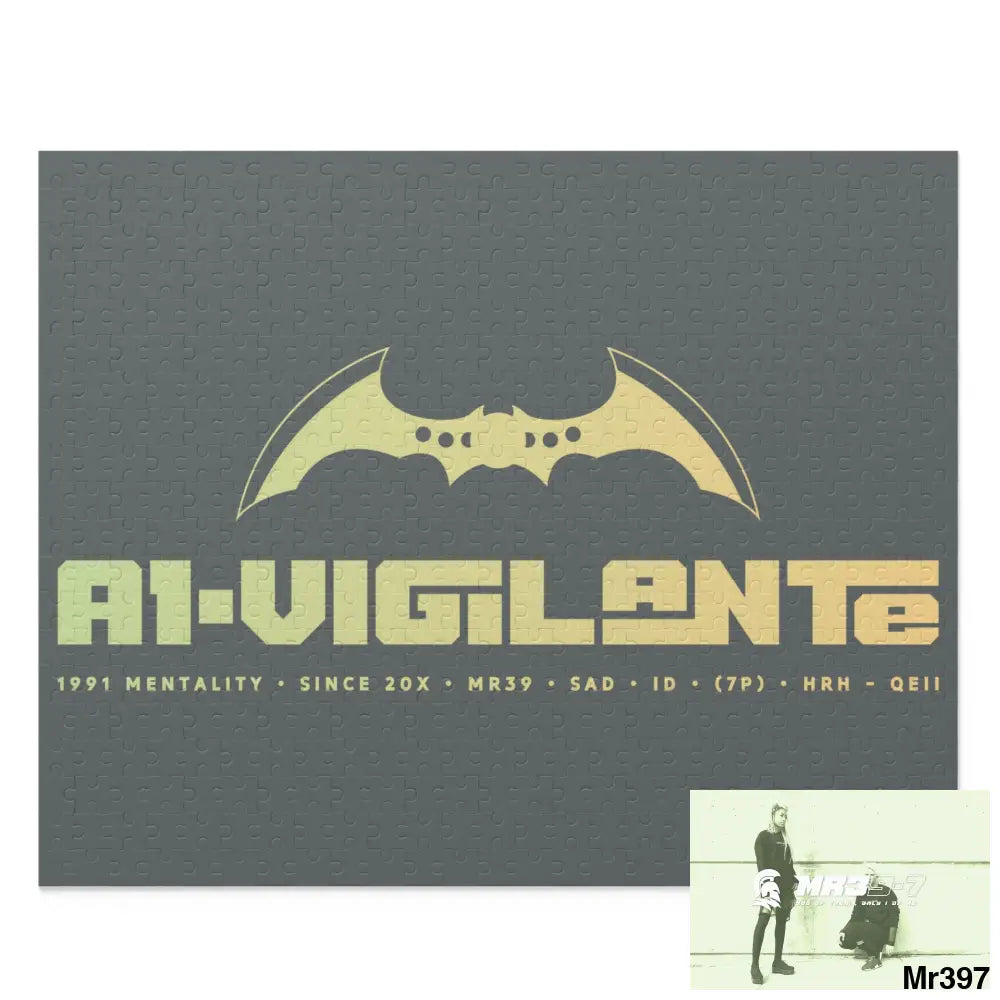 A1•vigilante Puzzle (120 252 500-Piece) 20’’ × 16’’ (500 pcs) Puzzle