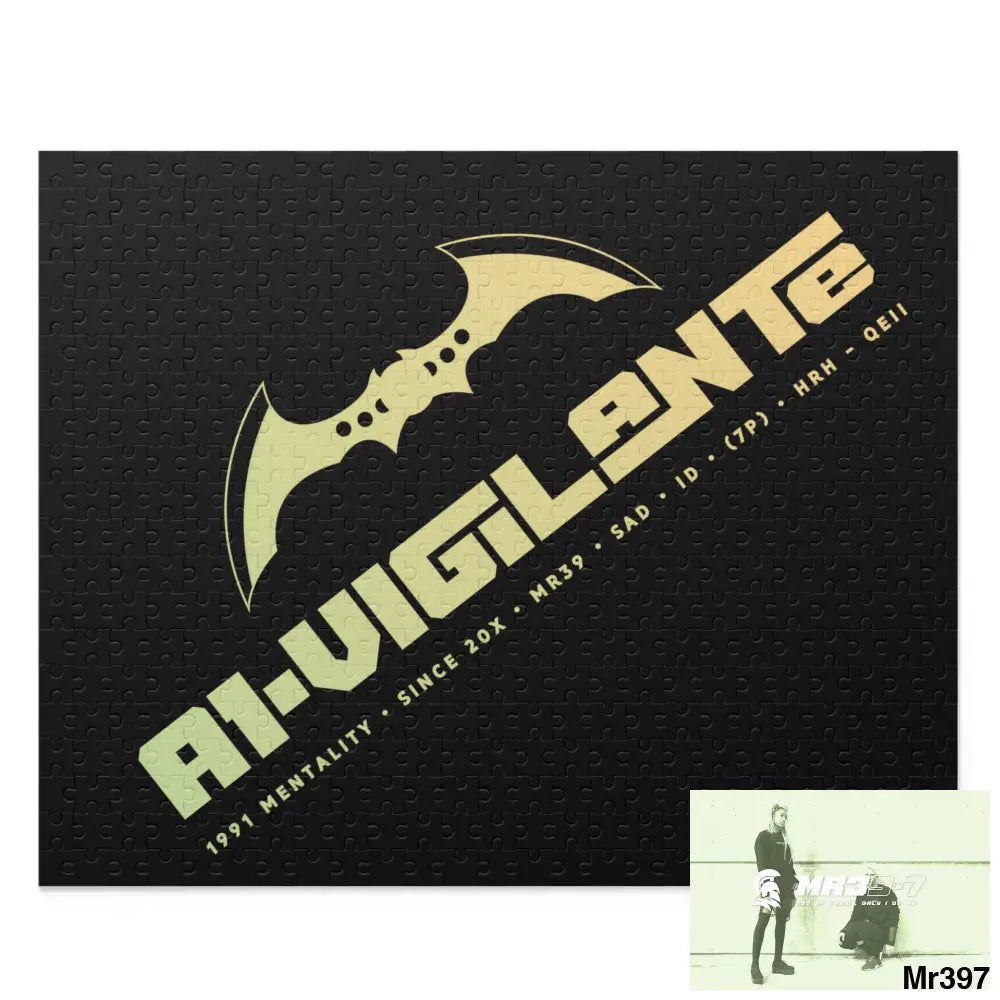 A1•vigilante Puzzle (120 252 500-Piece) 20’’ × 16’’ (500 pcs) Puzzle