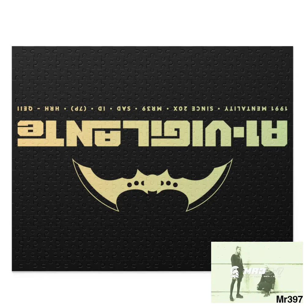 A1•vigilante Puzzle (120 252 500-Piece) 20’’ × 16’’ (500 pcs) Puzzle