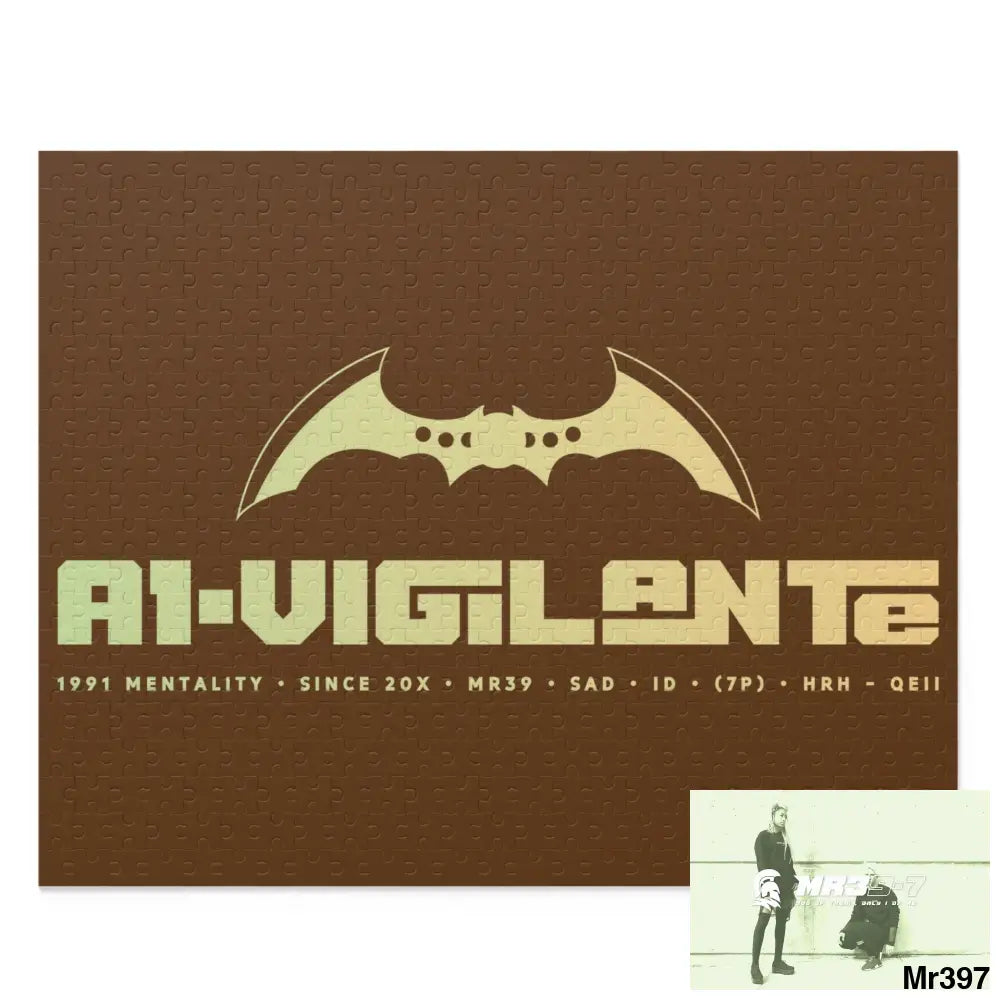 A1•vigilante Puzzle (120 252 500-Piece) 20’’ × 16’’ (500 pcs) Puzzle