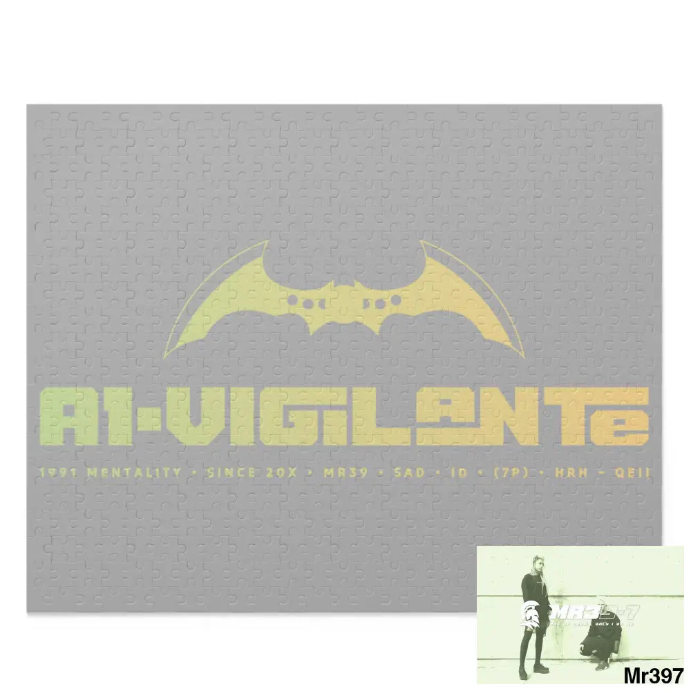 A1•vigilante Puzzle (120 252 500-Piece) 20’’ × 16’’ (500 pcs) Puzzle