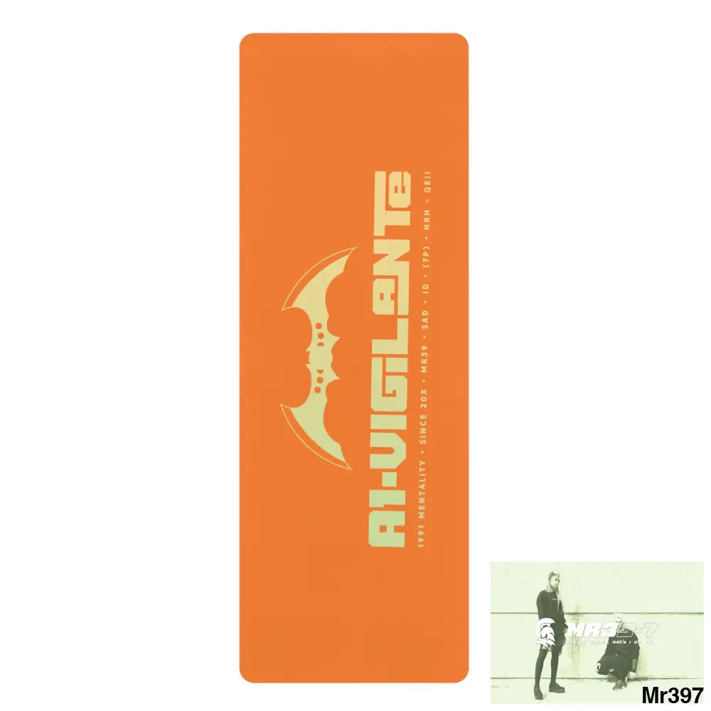 A1-Vigilante Rubber Yoga Mat 24” x 68” Home Decor