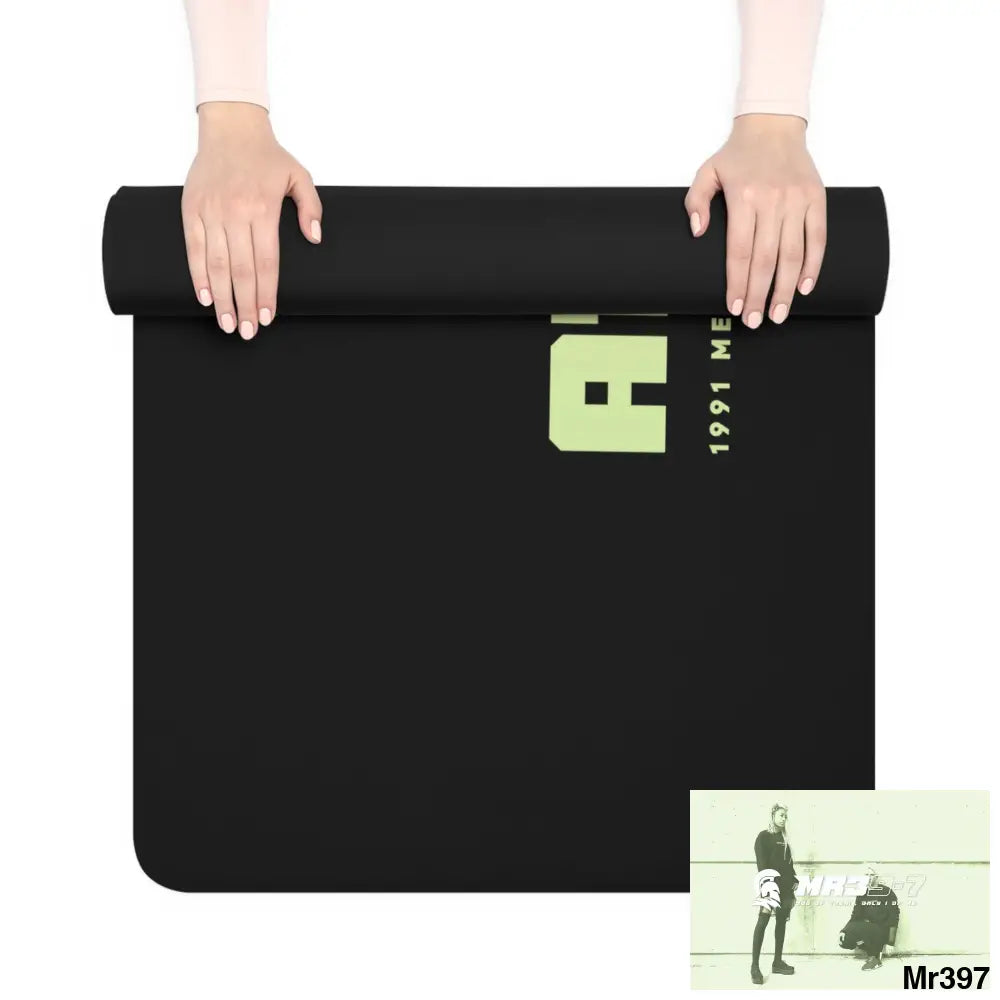 A1-Vigilante Rubber Yoga Mat 24” x 68” Home Decor