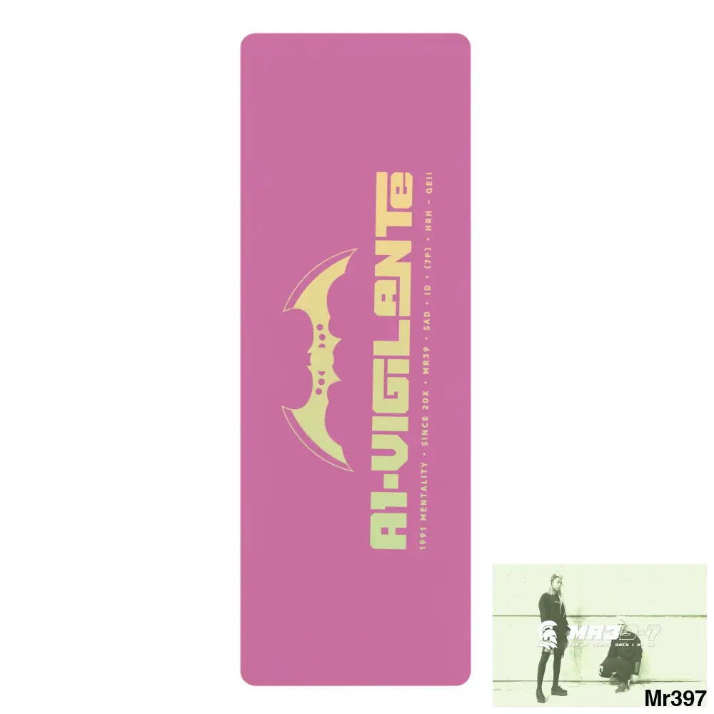 A1-Vigilante Rubber Yoga Mat 24” x 68” Home Decor