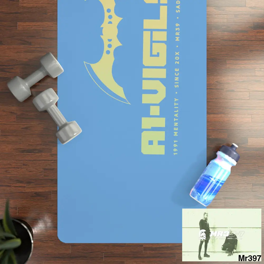 A1-Vigilante Rubber Yoga Mat 24” x 68” Home Decor