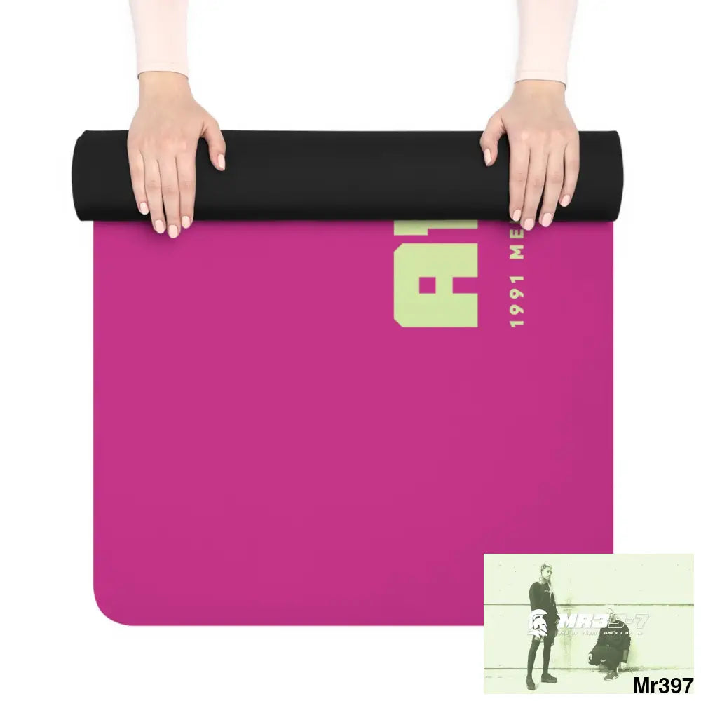 A1-Vigilante Rubber Yoga Mat 24” x 68” Home Decor