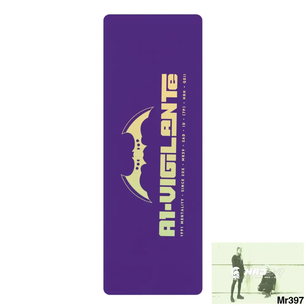 A1-Vigilante Rubber Yoga Mat 24” x 68” Home Decor