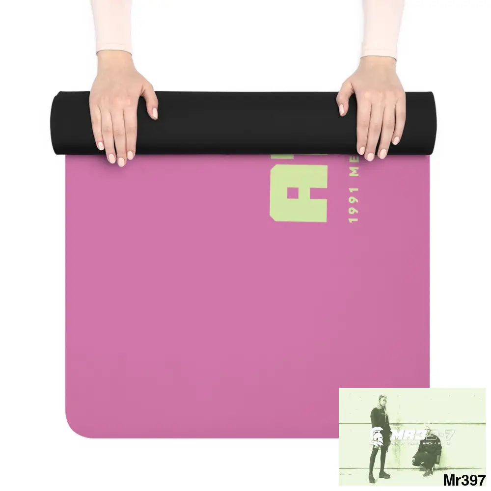 A1-Vigilante Rubber Yoga Mat 24” x 68” Home Decor