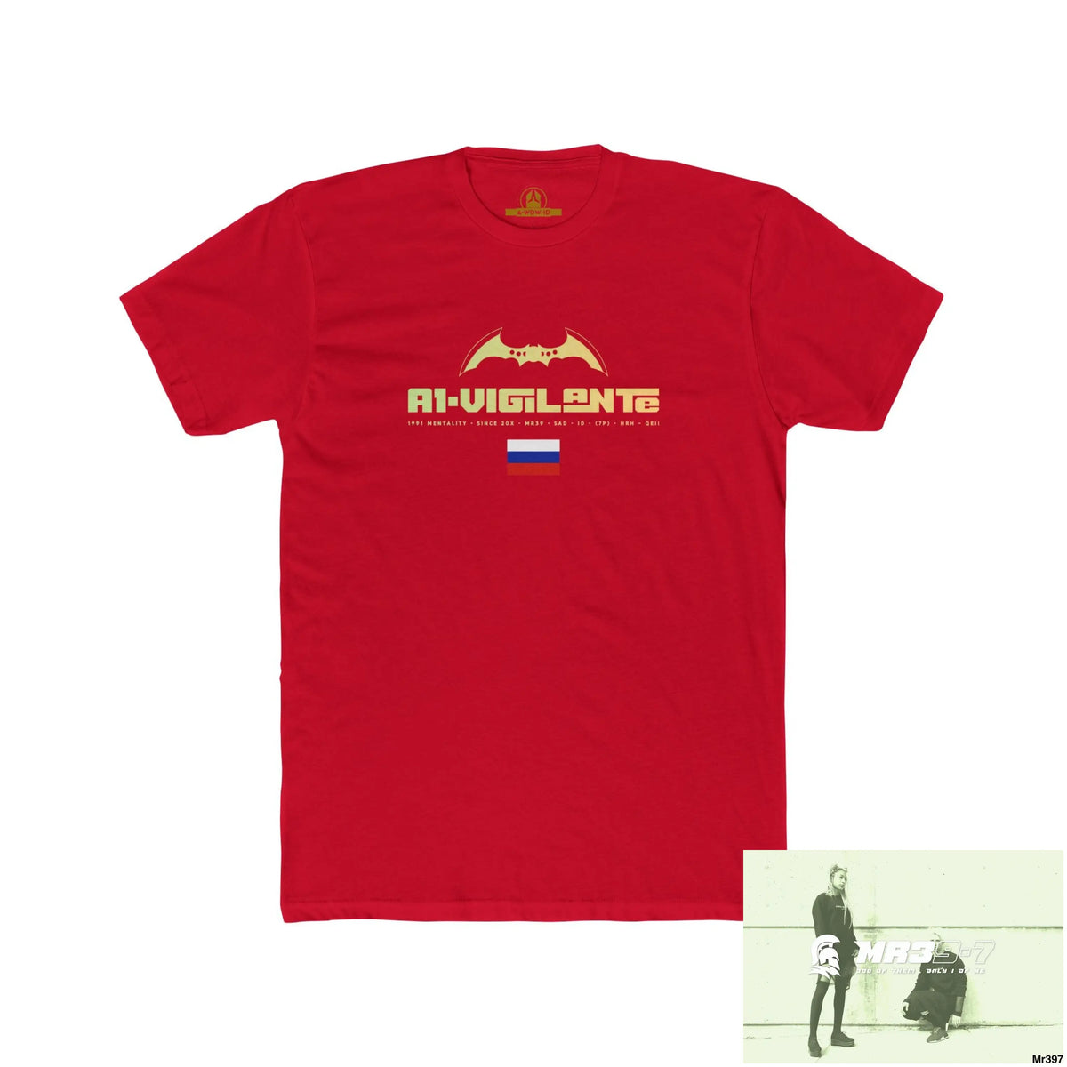 A1-Vigilante (Russian Mentality from ?) My Life My Deaths 2001-2024 Their Plans,failed.Tactical GB Men’s Cotton Crew