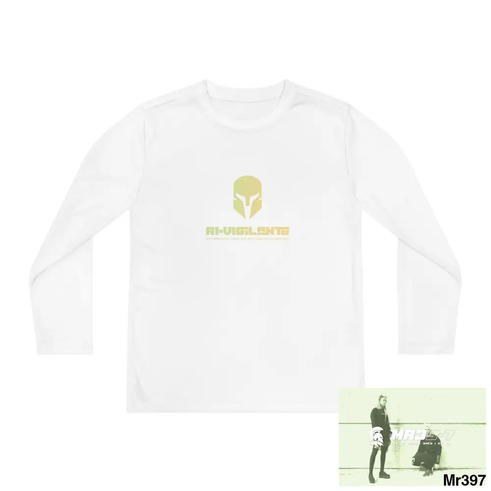 A1-Vigilante Sparta 2001-23 5 Countries Just Say No To County Lines Youth Long Sleeve Competitor Tee White / S Kids
