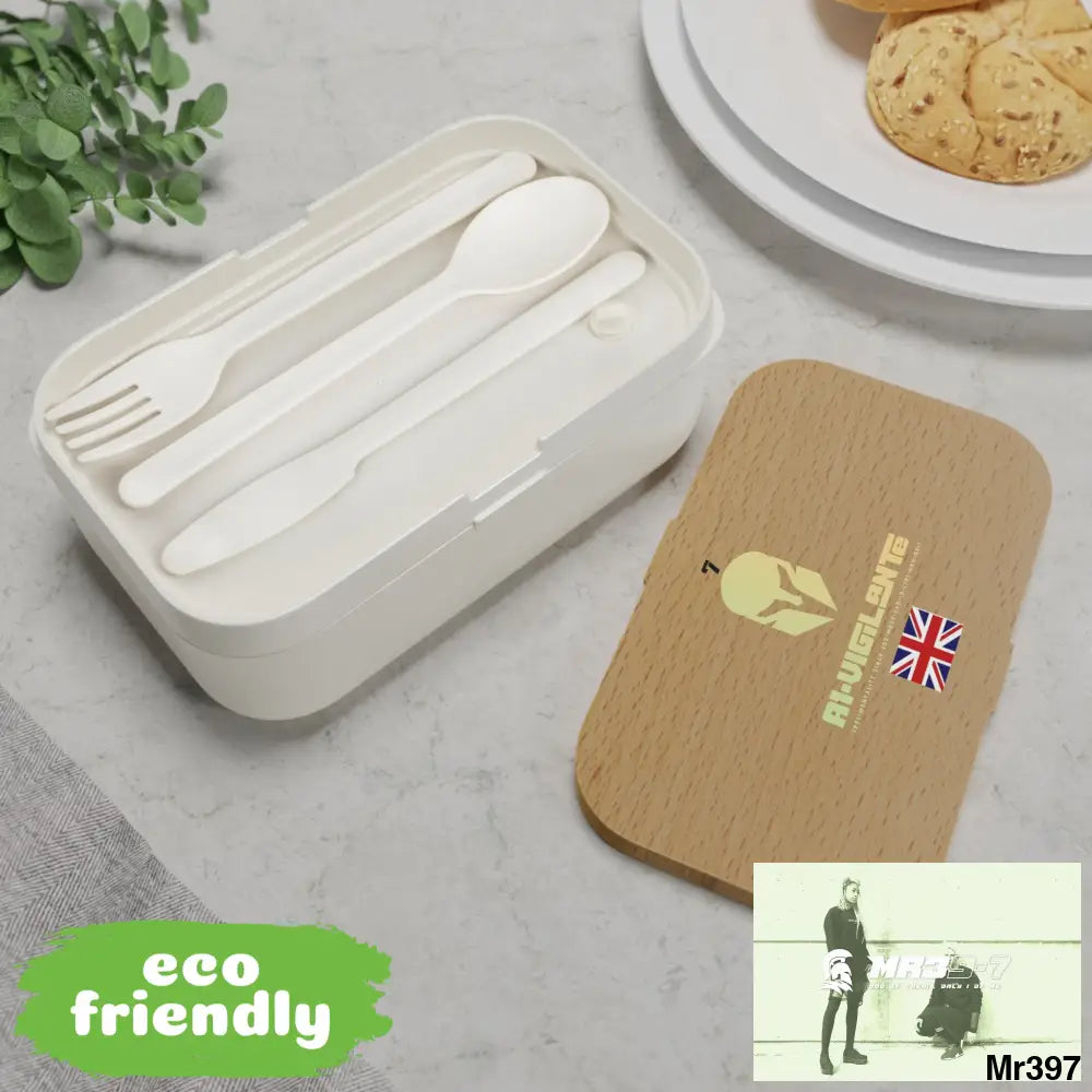 A1 Vigilante Sparta 7 PLA Bento Box with Band and Utensils One size Accessories