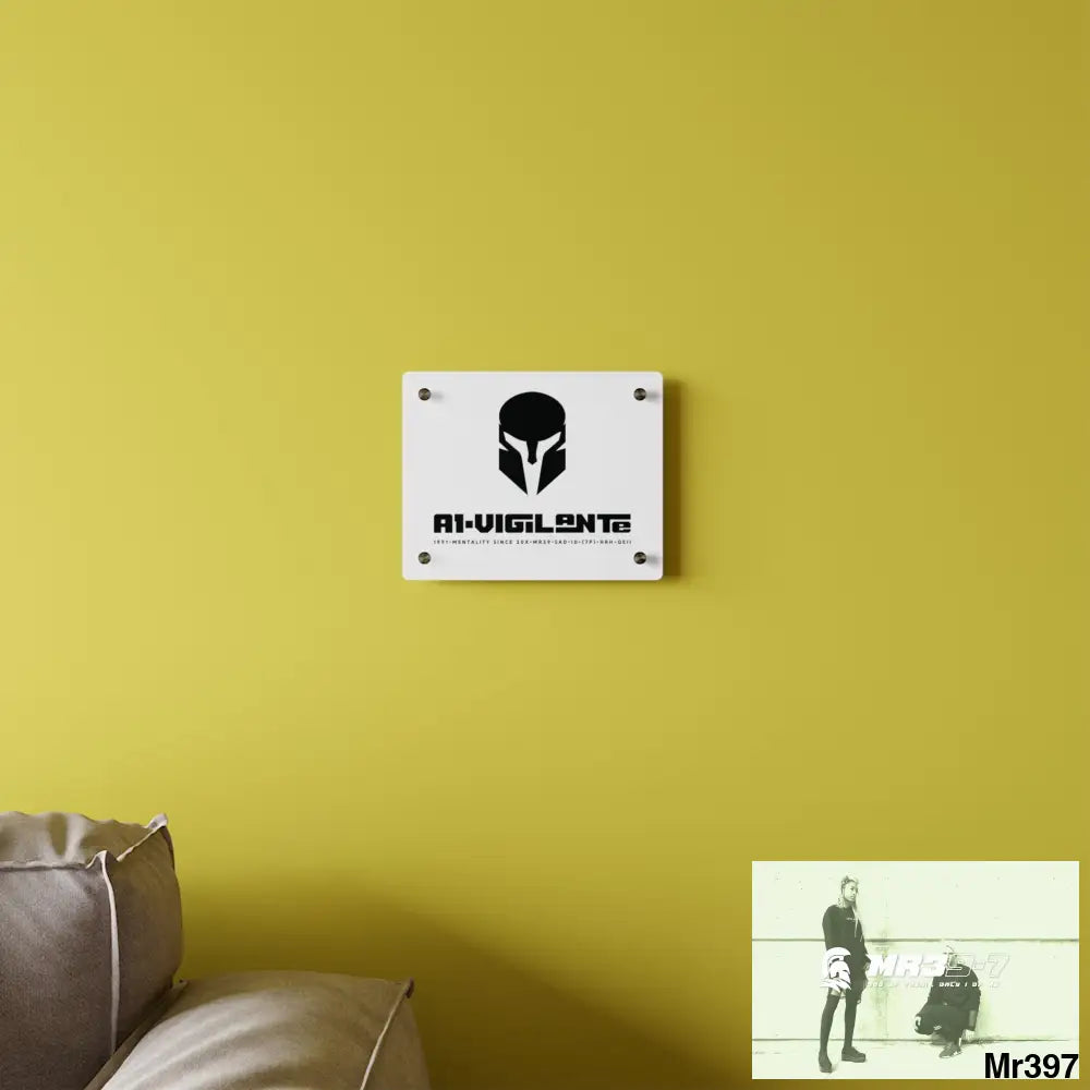 A1-Vigilante Sparta Acrylic Wall Art Panels Home Decor