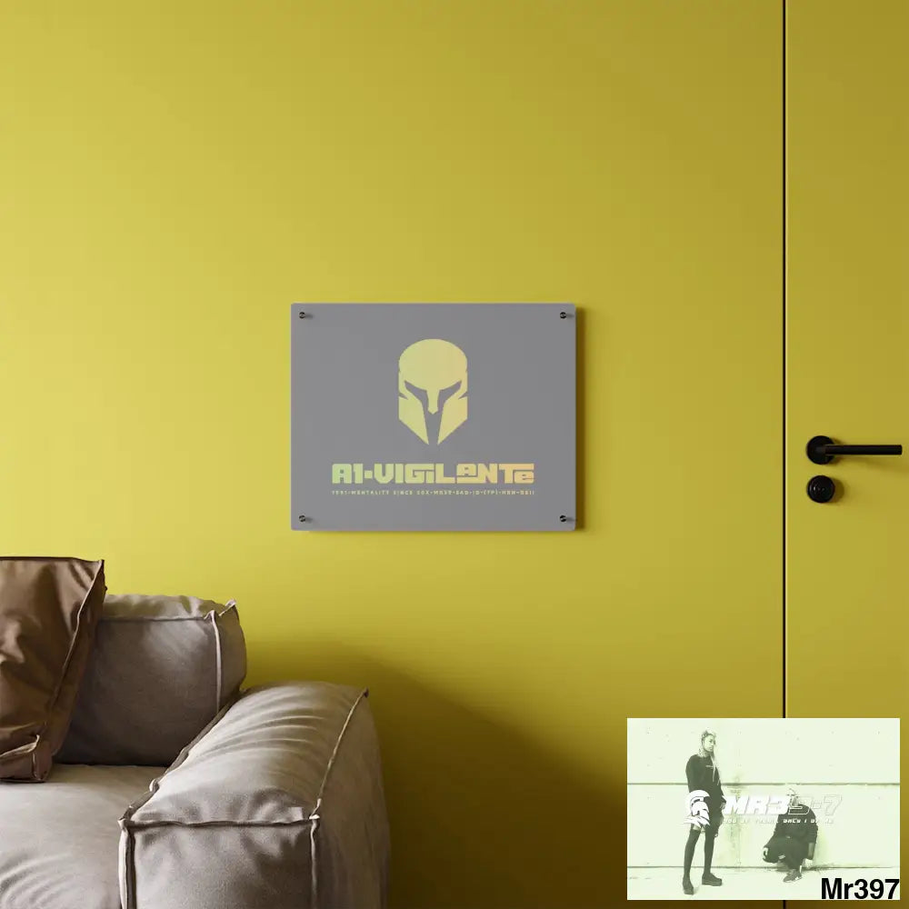 A1-Vigilante -Sparta Sparta Acrylic Wall Art Panels Home Decor