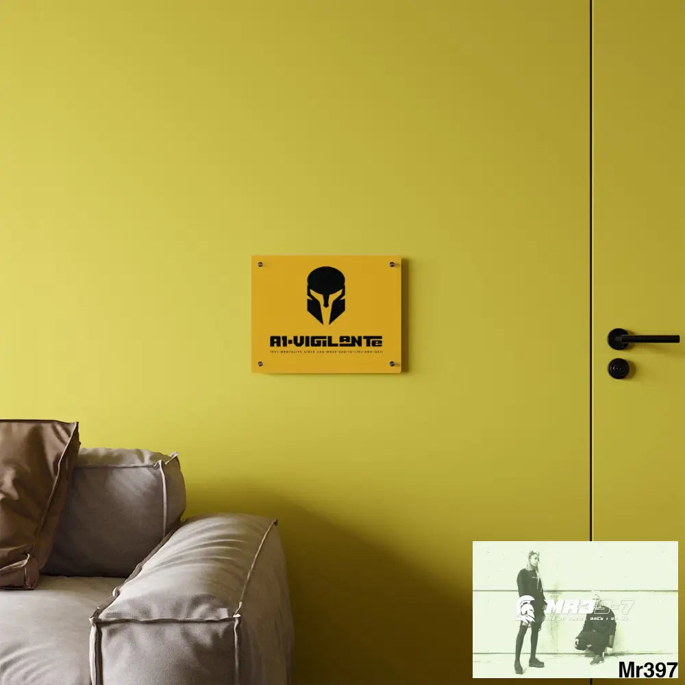 A1-Vigilante Sparta Acrylic Wall Art Panels Home Decor