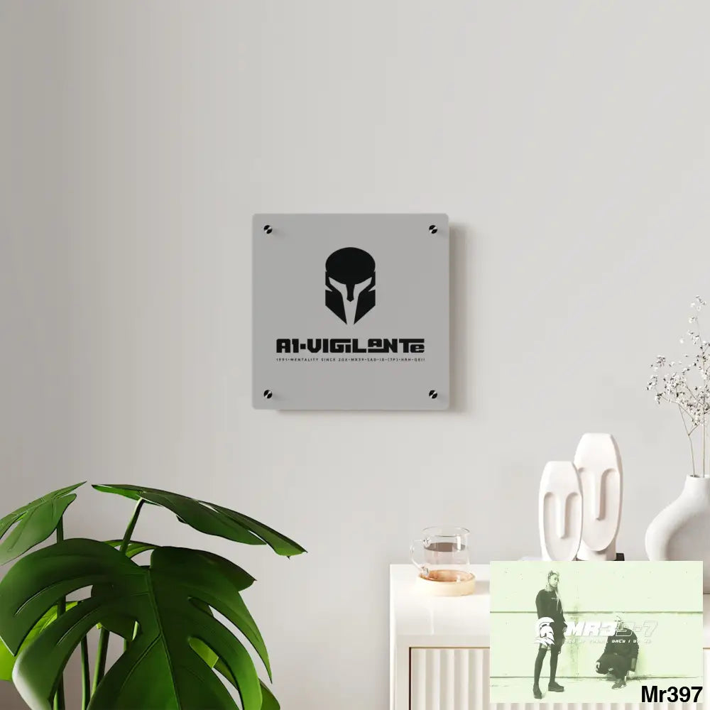 A1-Vigilante Sparta Acrylic Wall Art Panels Home Decor