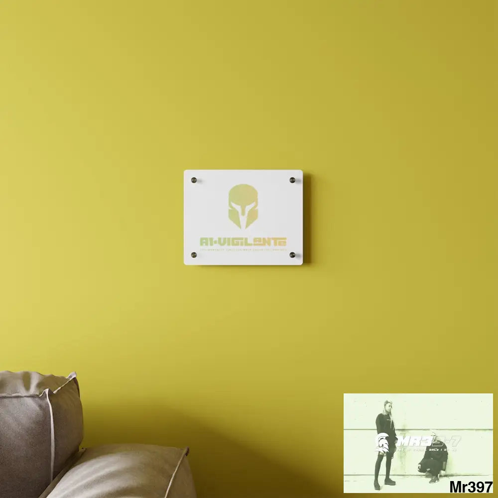 A1-Vigilante -Sparta Sparta Acrylic Wall Art Panels Home Decor