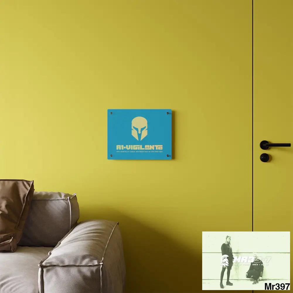 A1-Vigilante -Sparta Sparta Acrylic Wall Art Panels Home Decor