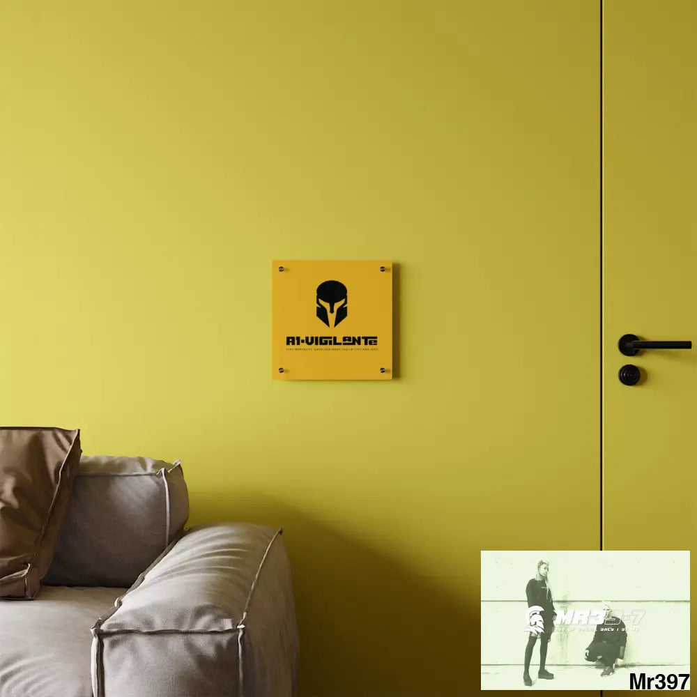 A1-Vigilante Sparta Acrylic Wall Art Panels Home Decor