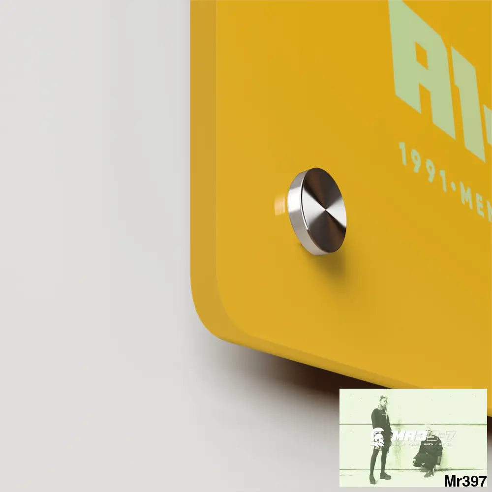 A1-Vigilante -Sparta Sparta Acrylic Wall Art Panels Home Decor