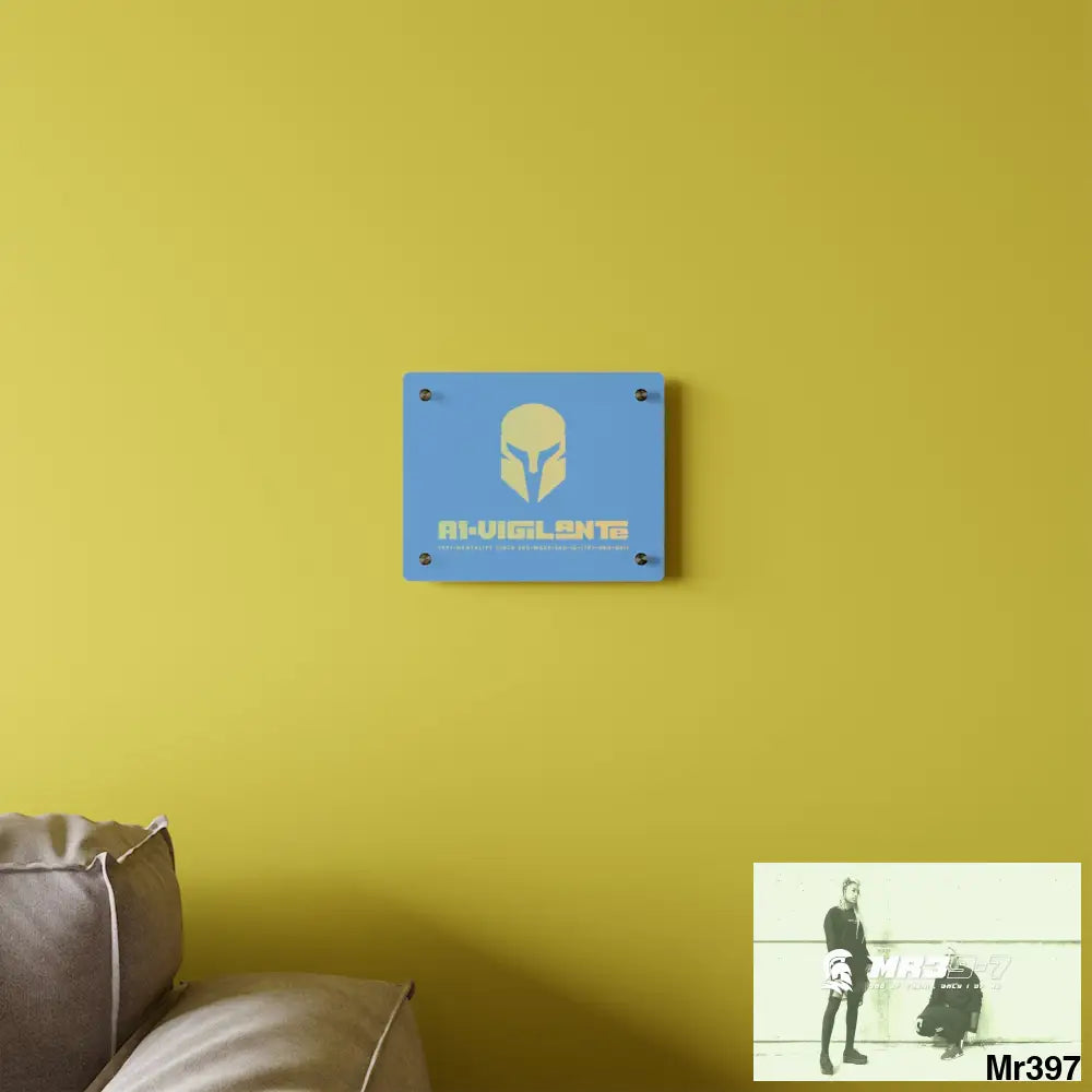 A1-Vigilante -Sparta Sparta Acrylic Wall Art Panels Home Decor