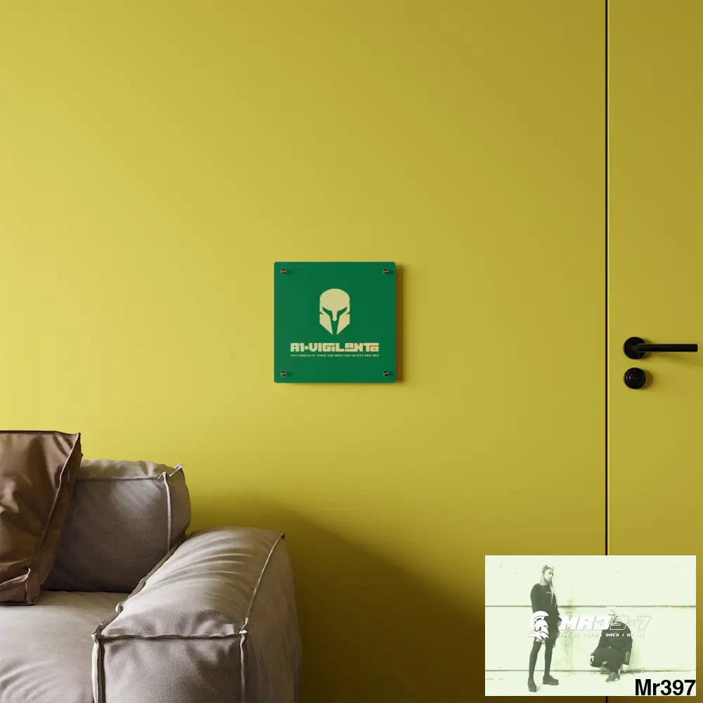 A1-Vigilante -Sparta Sparta Acrylic Wall Art Panels Home Decor