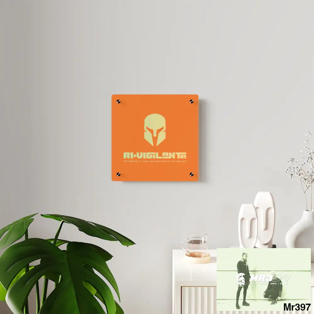 A1-Vigilante -Sparta Sparta Acrylic Wall Art Panels Home Decor