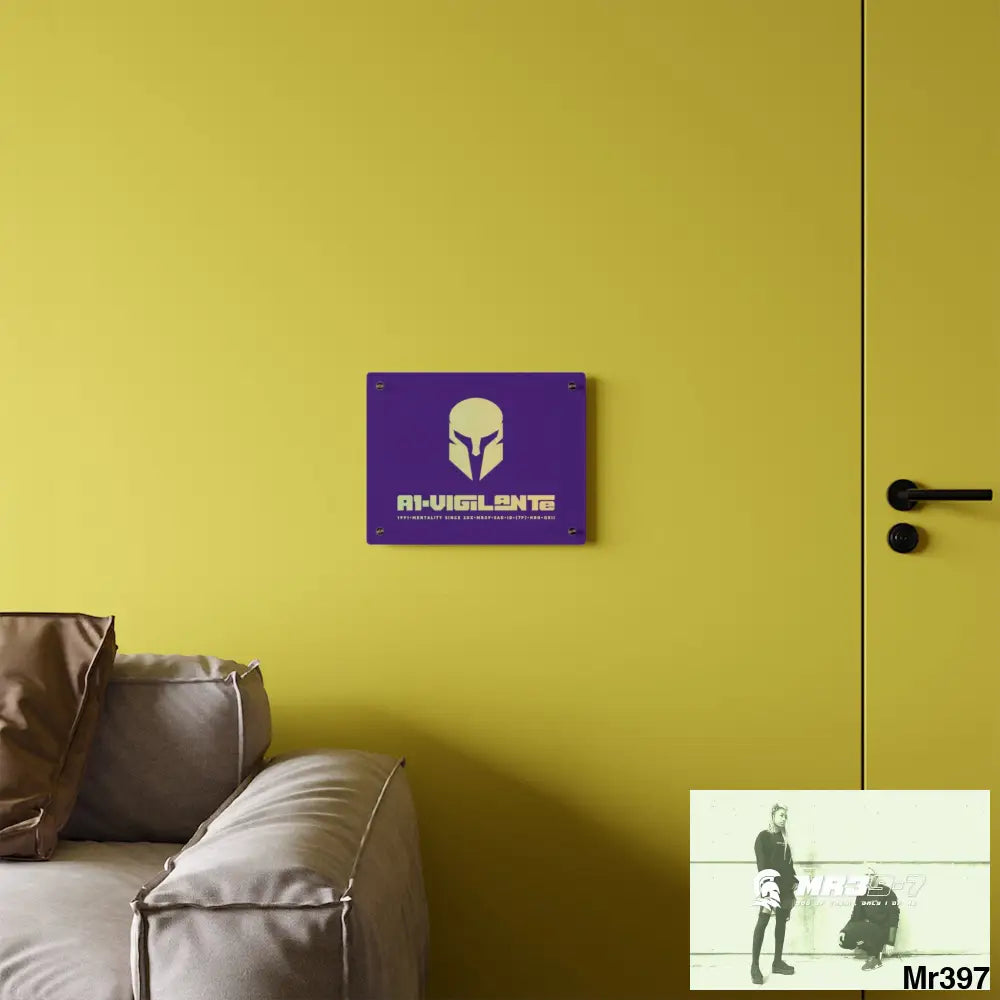 A1--Vigilante -Sparta Sparta Acrylic Wall Art Panels Home Decor