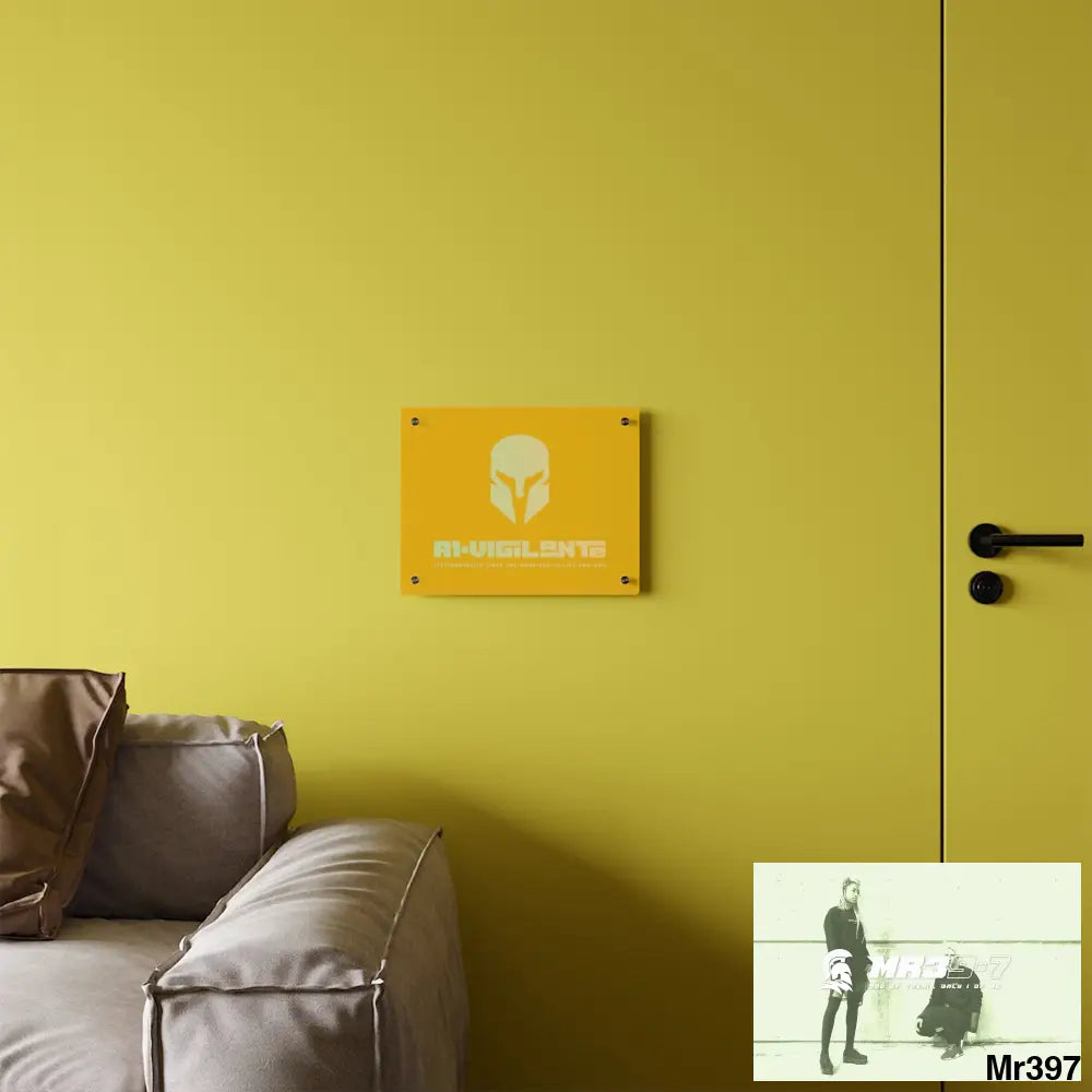 A1-Vigilante -Sparta Sparta Acrylic Wall Art Panels Home Decor