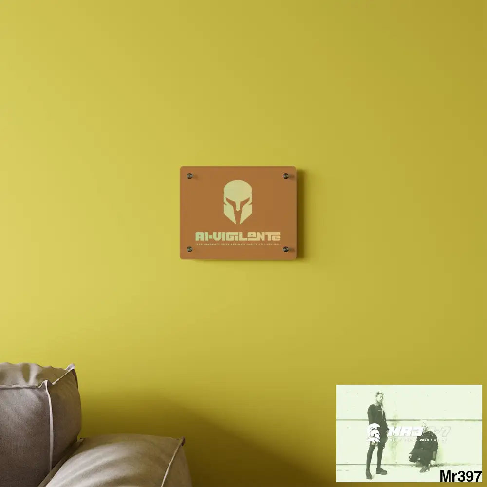 A1-Vigilante -Sparta Sparta Acrylic Wall Art Panels Home Decor