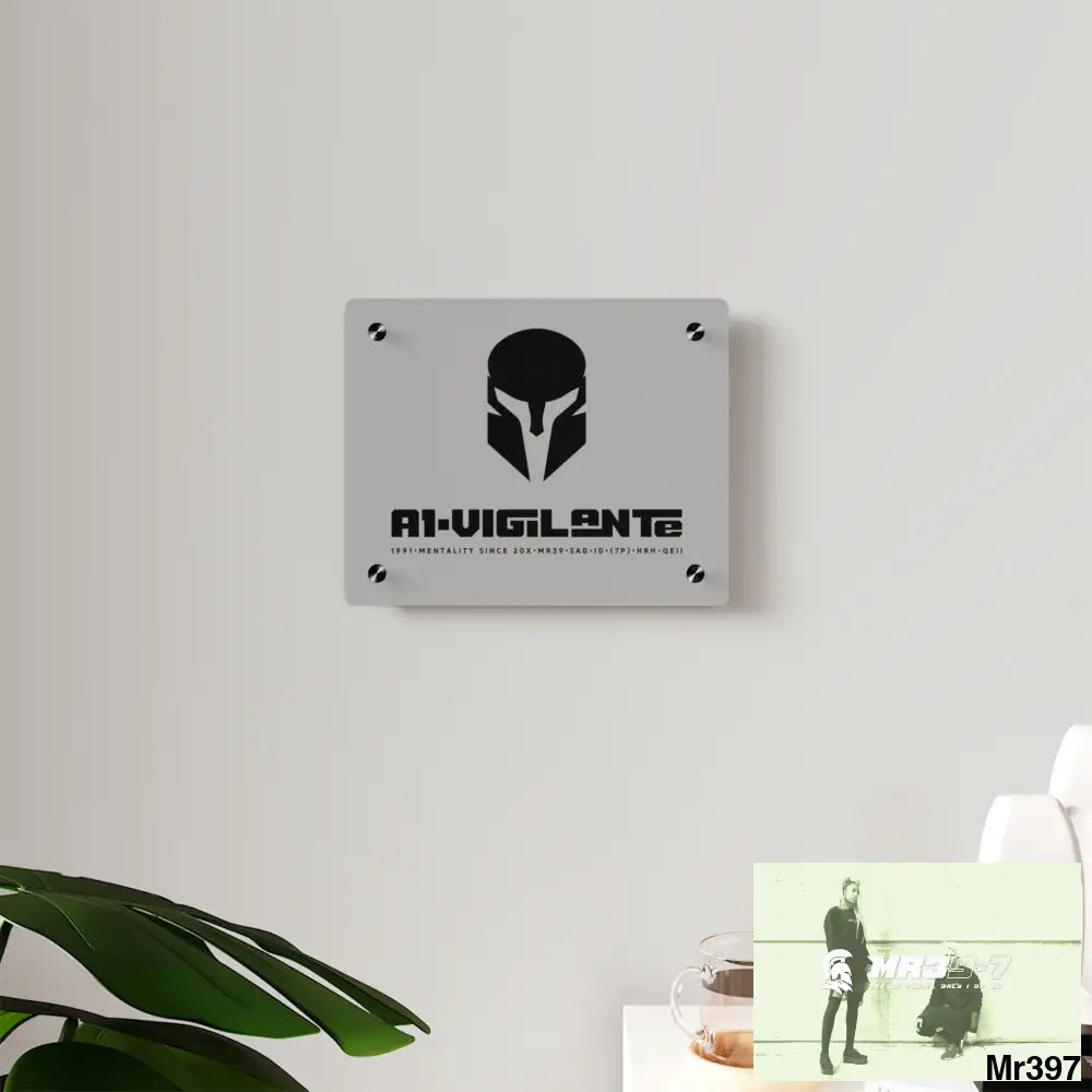 A1-Vigilante Sparta Acrylic Wall Art Panels Home Decor