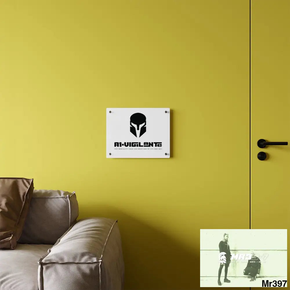 A1-Vigilante Sparta Acrylic Wall Art Panels Home Decor