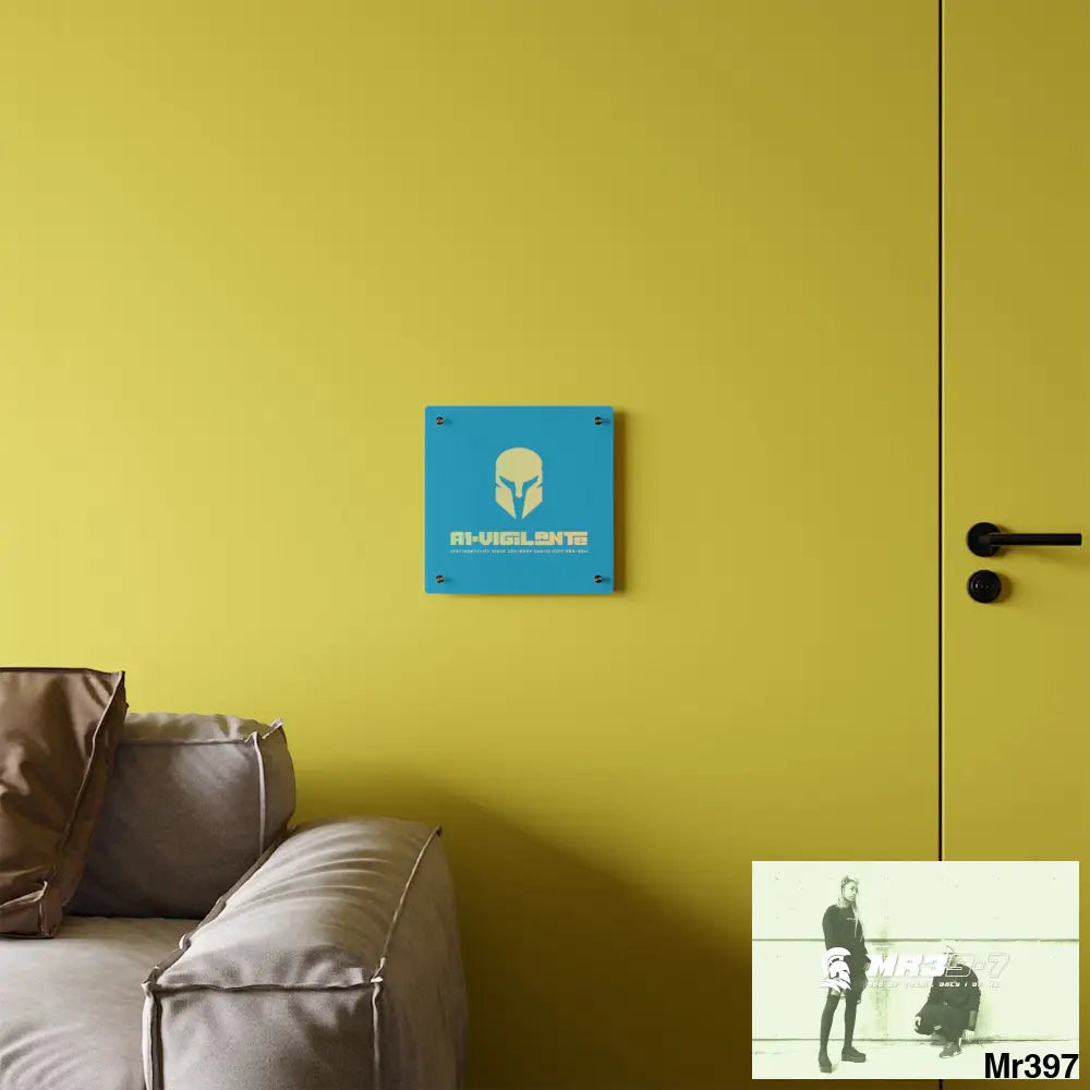 A1-Vigilante -Sparta Sparta Acrylic Wall Art Panels Home Decor