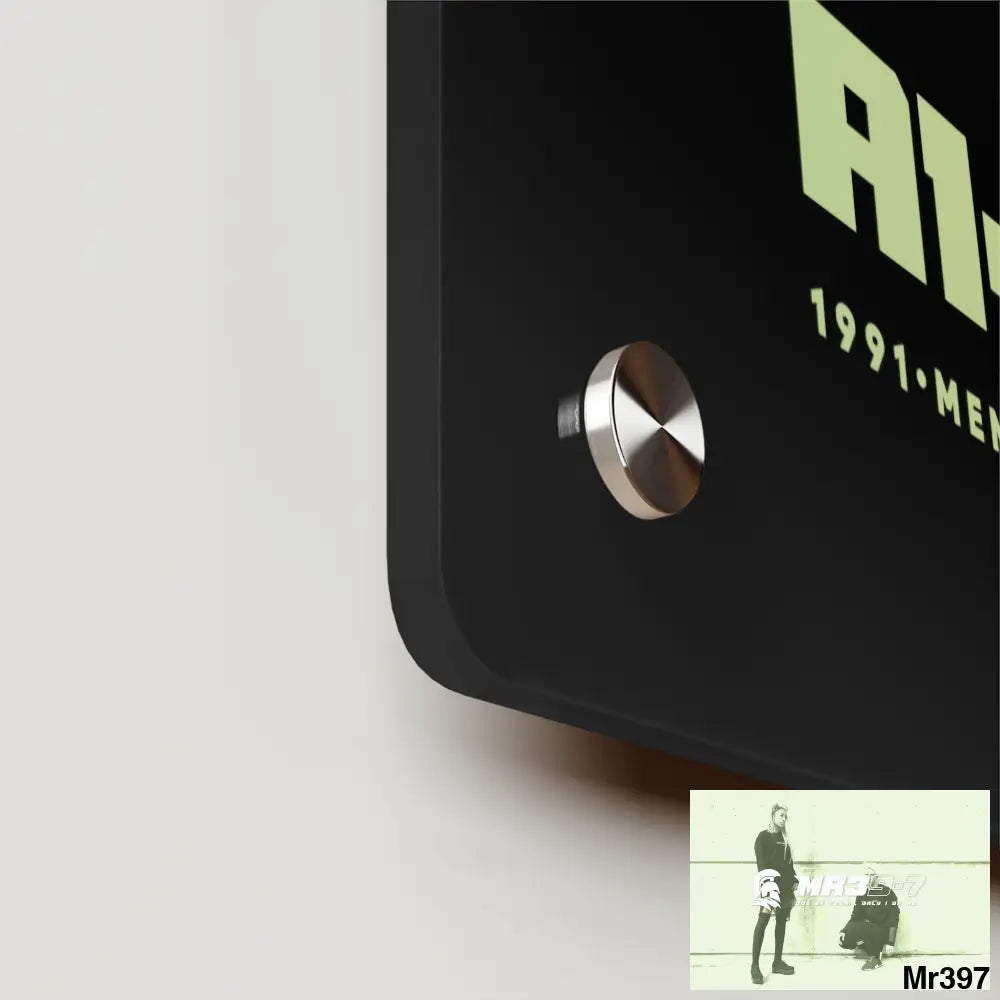 A1-Vigilante -Sparta Sparta Acrylic Wall Art Panels Home Decor