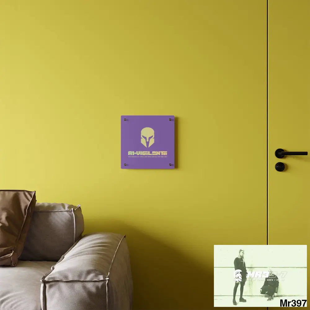 A1--Vigilante -Sparta Sparta Acrylic Wall Art Panels Home Decor