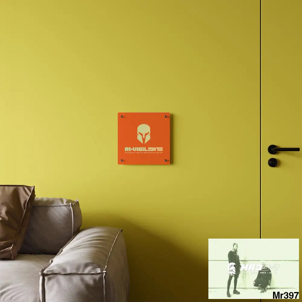 A1-Vigilante -Sparta Sparta Acrylic Wall Art Panels Home Decor