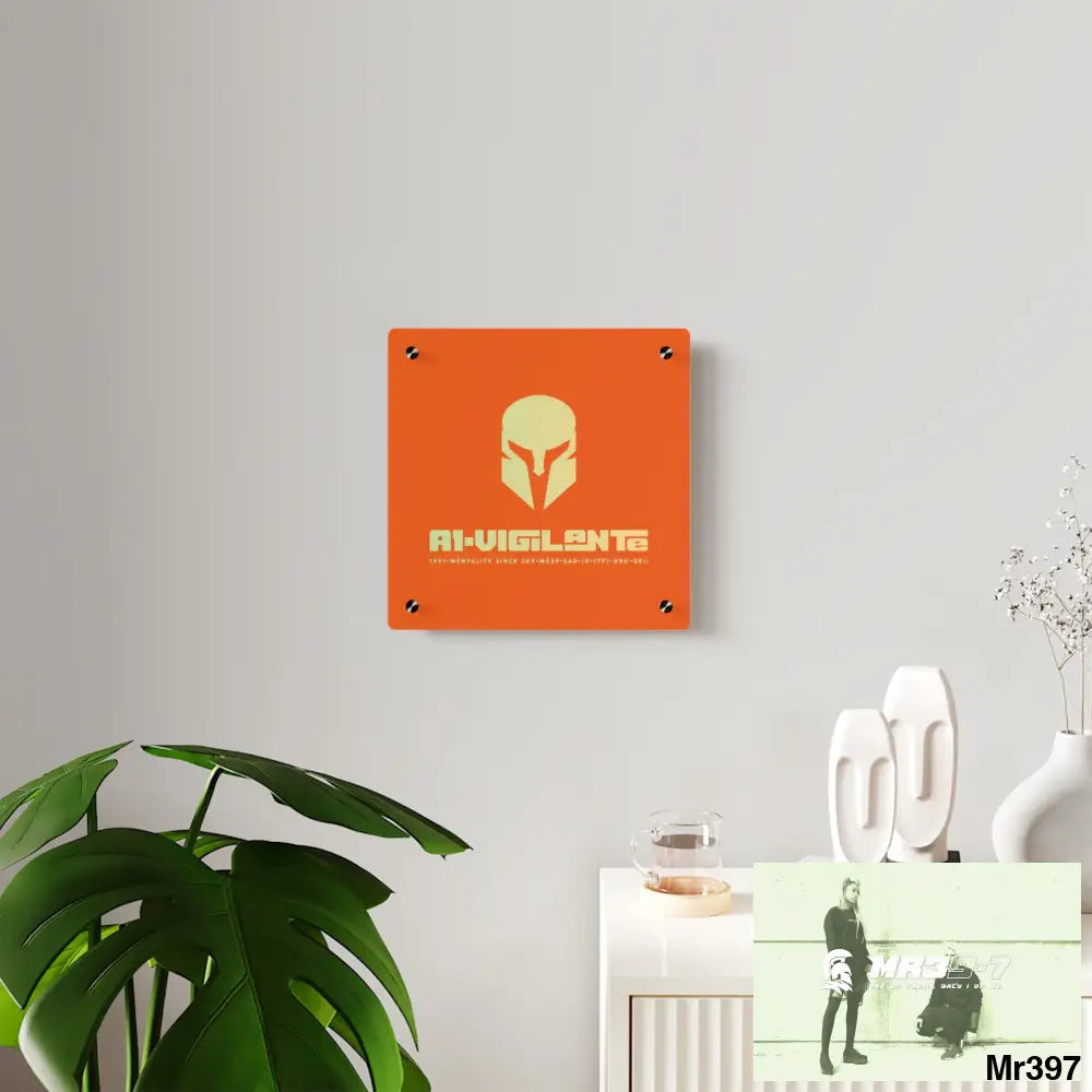 A1-Vigilante -Sparta Sparta Acrylic Wall Art Panels Home Decor