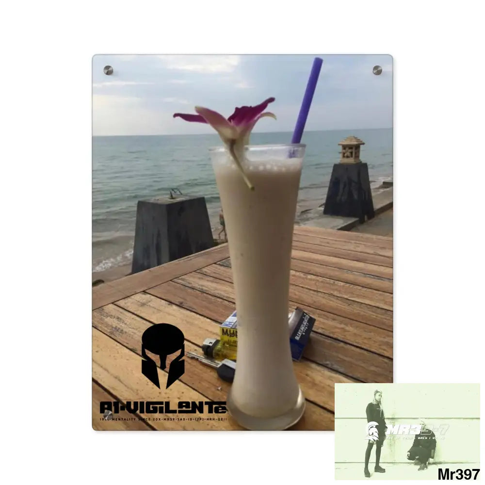 A1-Vigilante Sparta Back to Thailand for my death(s) 2016 because its only Rock n Roll Koh Lak Acrylic Wall Art Panels